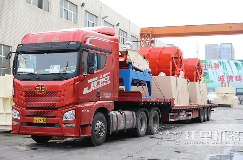 輪式洗沙機發貨