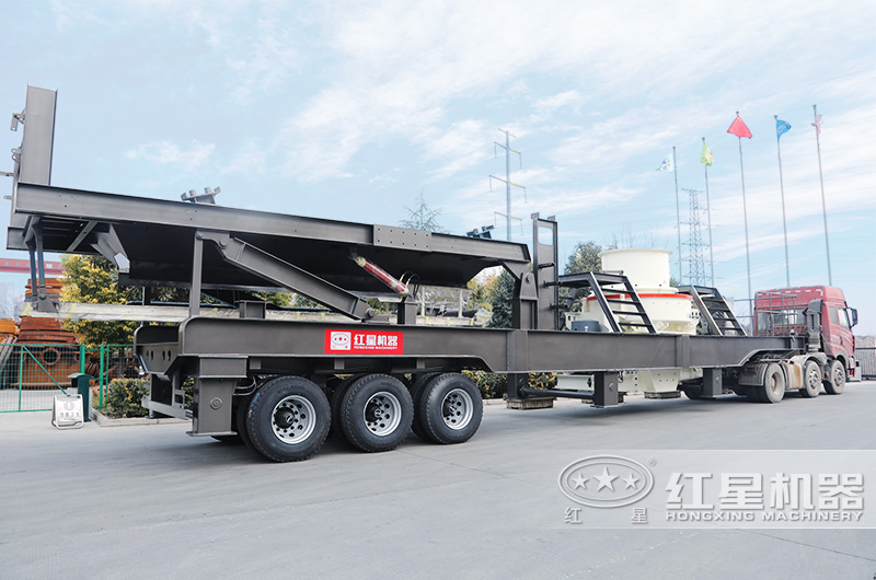 輪胎移動(dòng)式制砂機(jī)